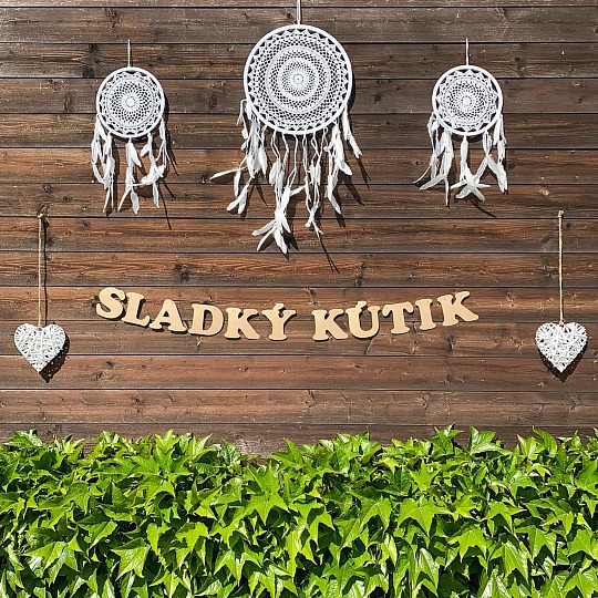 Svadobná girlanda - SLADKÝ KÚTIK - GR6008-25-S