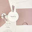 Svadobná menovka - J2208