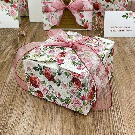 Svadobná krabička na výslužku - K34-2183-01
