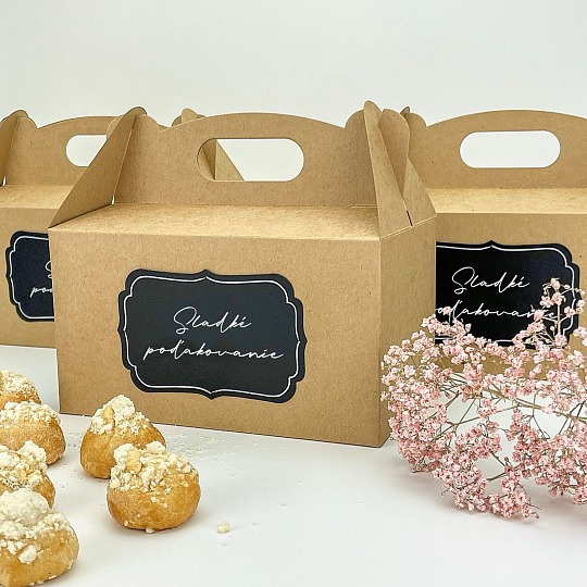 Svadobná krabička na výslužku set (balenie 8ks) - K56-5701-10-8