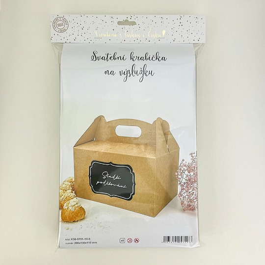 Svadobná krabička na výslužku set (balenie 8ks) - K56-5701-10-8