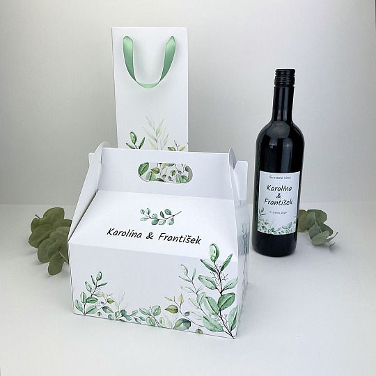 Svadobná krabička na výslužku - K57-2198A-NM-01