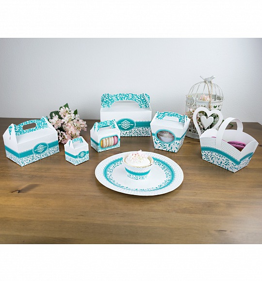 Svadobná krabička na cupcake - K11-1010-01