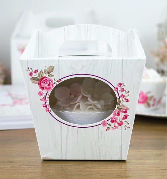 Svadobná krabička na cupcake - K11-2090-01