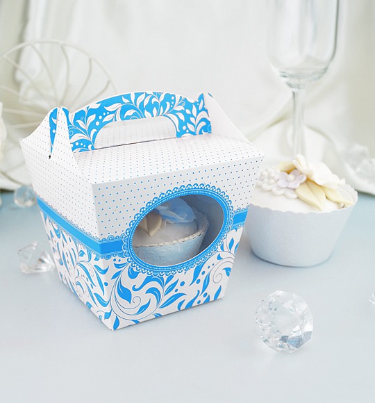 Svadobná krabička na cupcake - K11-1001-01