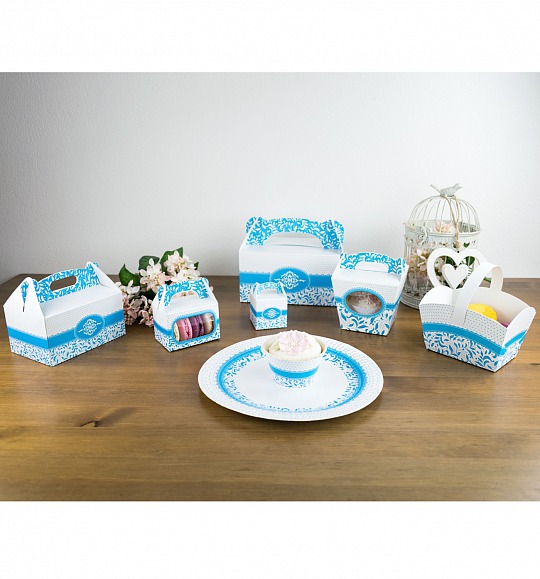 Svadobná krabička na cupcake - K11-1001-01