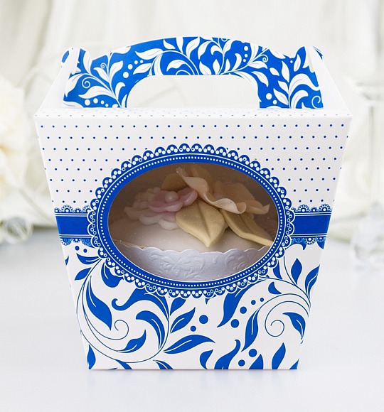 Svadobná krabička na cupcake - K11-1002-01