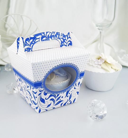 Svadobná krabička na cupcake - K11-1002-01