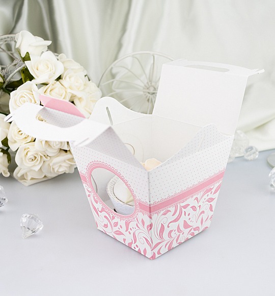 Svadobná krabička na cupcake - K11-1003-01