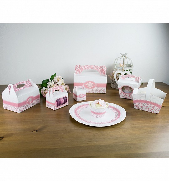 Svadobná krabička na cupcake - K11-1003-01
