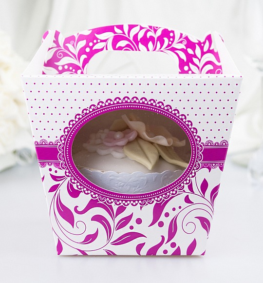 Svadobná krabička na cupcake - K11-1004-01