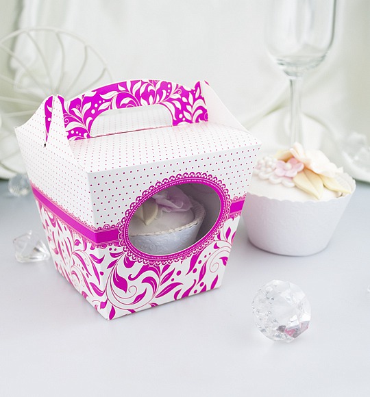 Svadobná krabička na cupcake - K11-1004-01