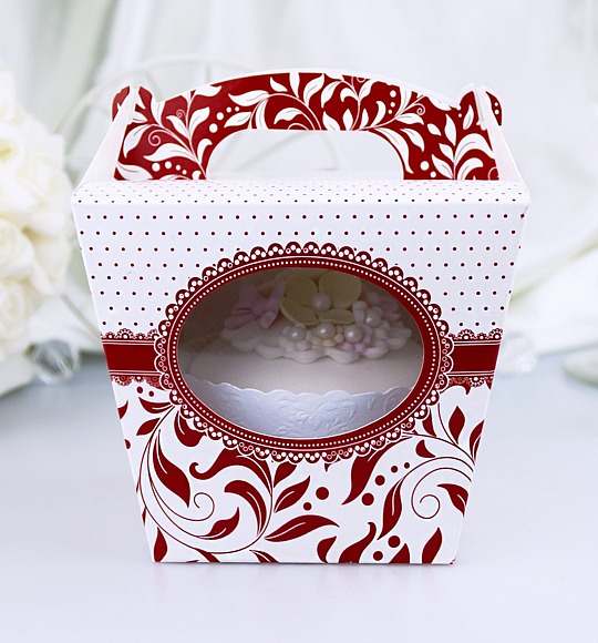 Svadobná krabička na cupcake - K11-1008-01
