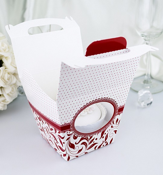 Svadobná krabička na cupcake - K11-1008-01
