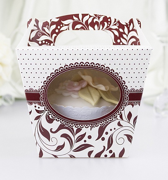 Svadobná krabička na cupcake - K11-1009-01