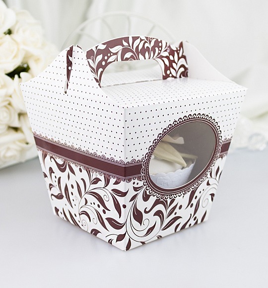 Svadobná krabička na cupcake - K11-1009-01