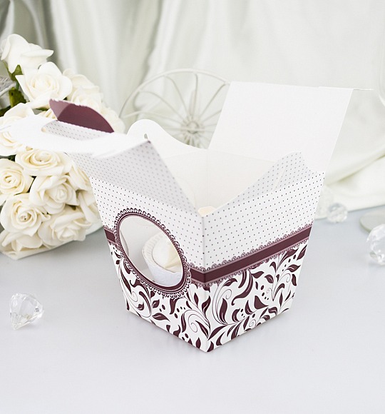 Svadobná krabička na cupcake - K11-1009-01
