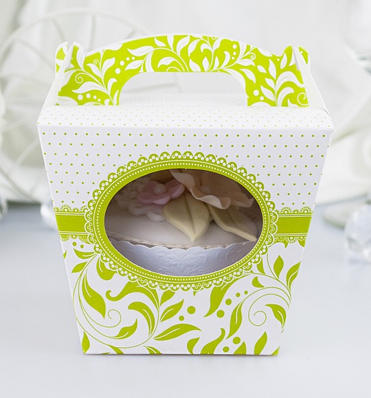 Svadobná krabička na cupcake - K11-1011-01