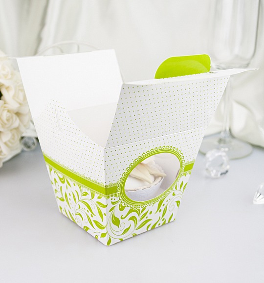 Svadobná krabička na cupcake - K11-1011-01