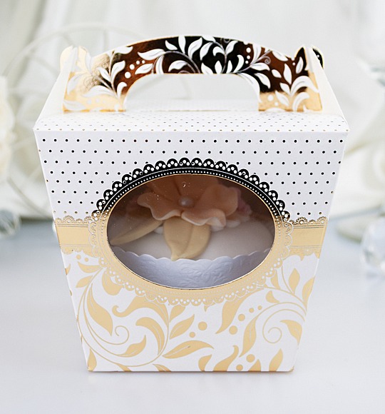 Svadobná krabička na cupcake - K11-1014-01