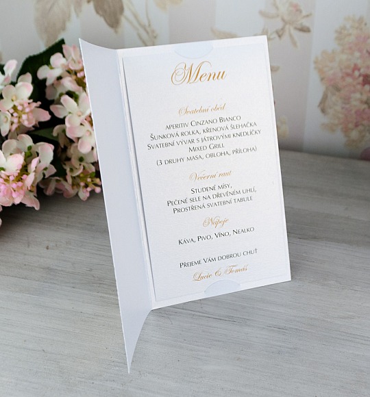 Svadobné menu - M2062