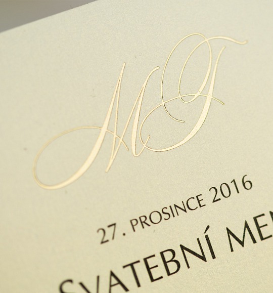 Svadobné menu - M2078