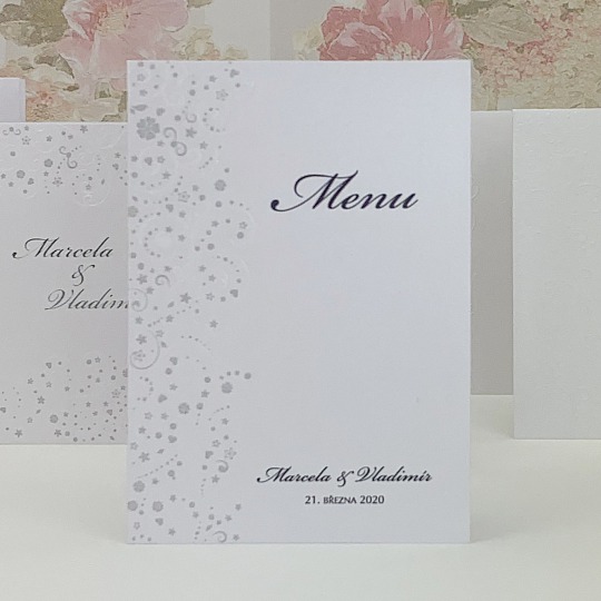 Svadobné menu - M2092