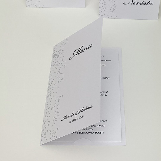 Svadobné menu - M2092