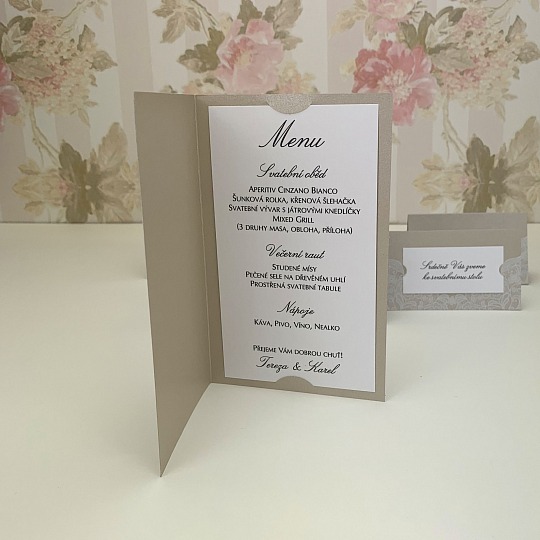 Svadobné menu - M2116