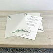 Svadobné menu z pauzovacieho papiera