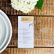 Svadobné menu s menovkou - M2187