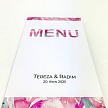 Moderné svadobné menu
