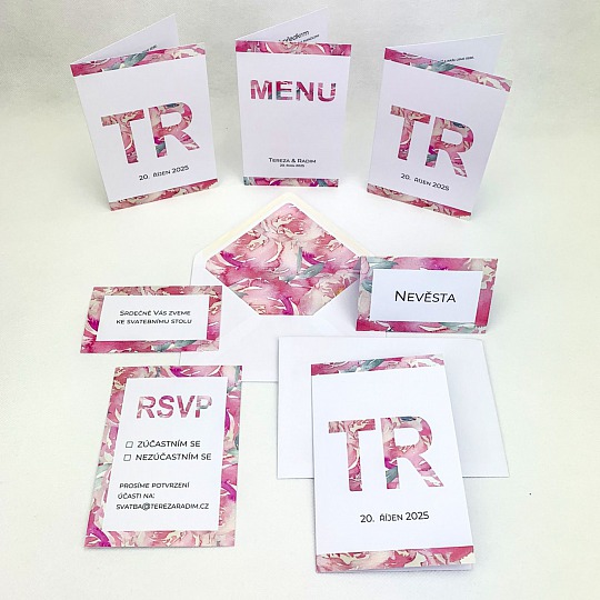 Moderné svadobné menu
