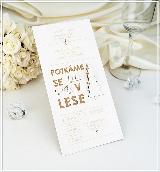 Svadobné oznámenie na mieru - NM-0024
