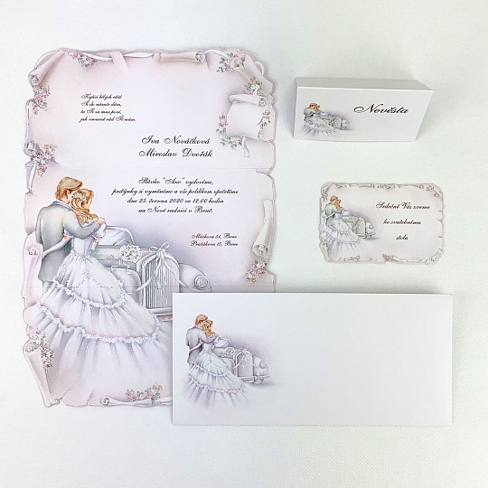 Svadobná obálka - OB946