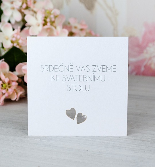 Svadobná pozvánka - P2085A
