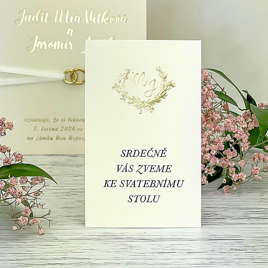 Svadobná pozvánka - P2178