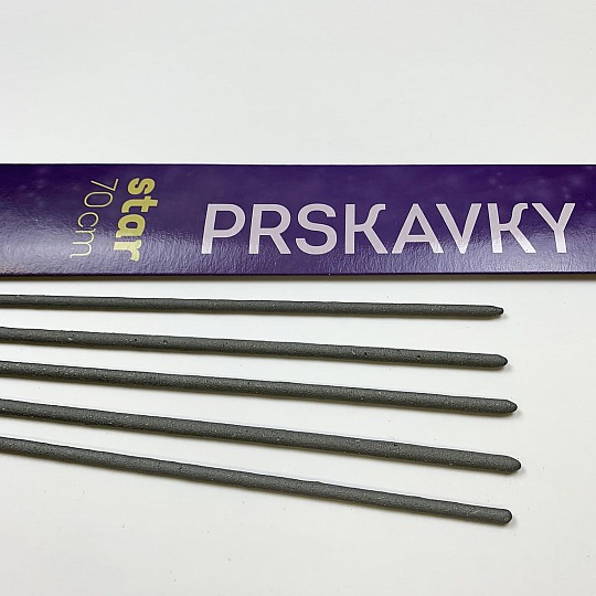 Prskavky českej výroby (5ks)  - PR445
