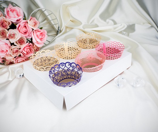 Košíček na cupcake - sada 12 ks - CC1402