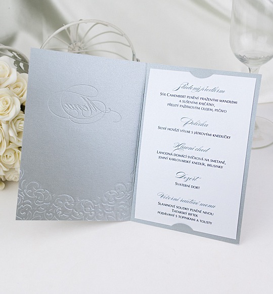 Svadobné menu - M2008B