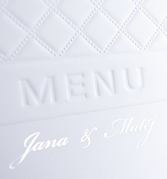 Svadobné menu - M2055