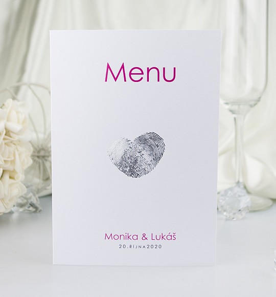 Svadobné menu - M2060A