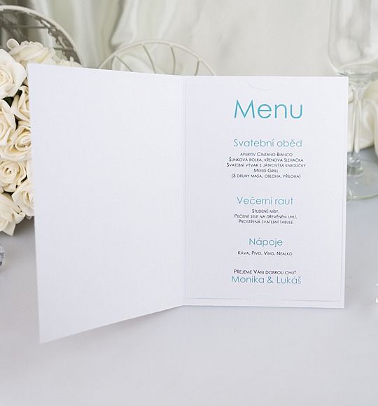 Svadobné menu - M2060C