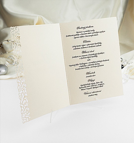 Svadobné menu - M977