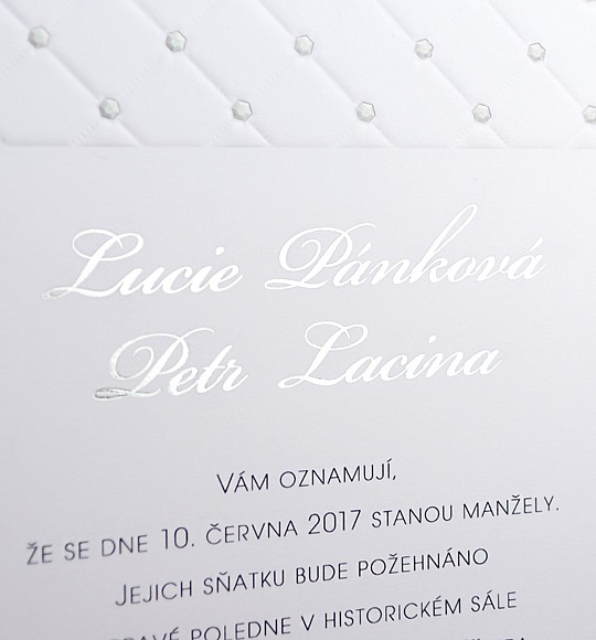 Svadobné oznámenie - G2053B